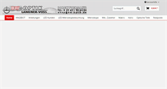 Desktop Screenshot of bw-optik.de